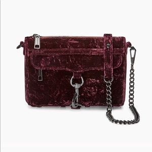 REBECCA MINKOFF | Mini MAC Velvet Crossbody Bag